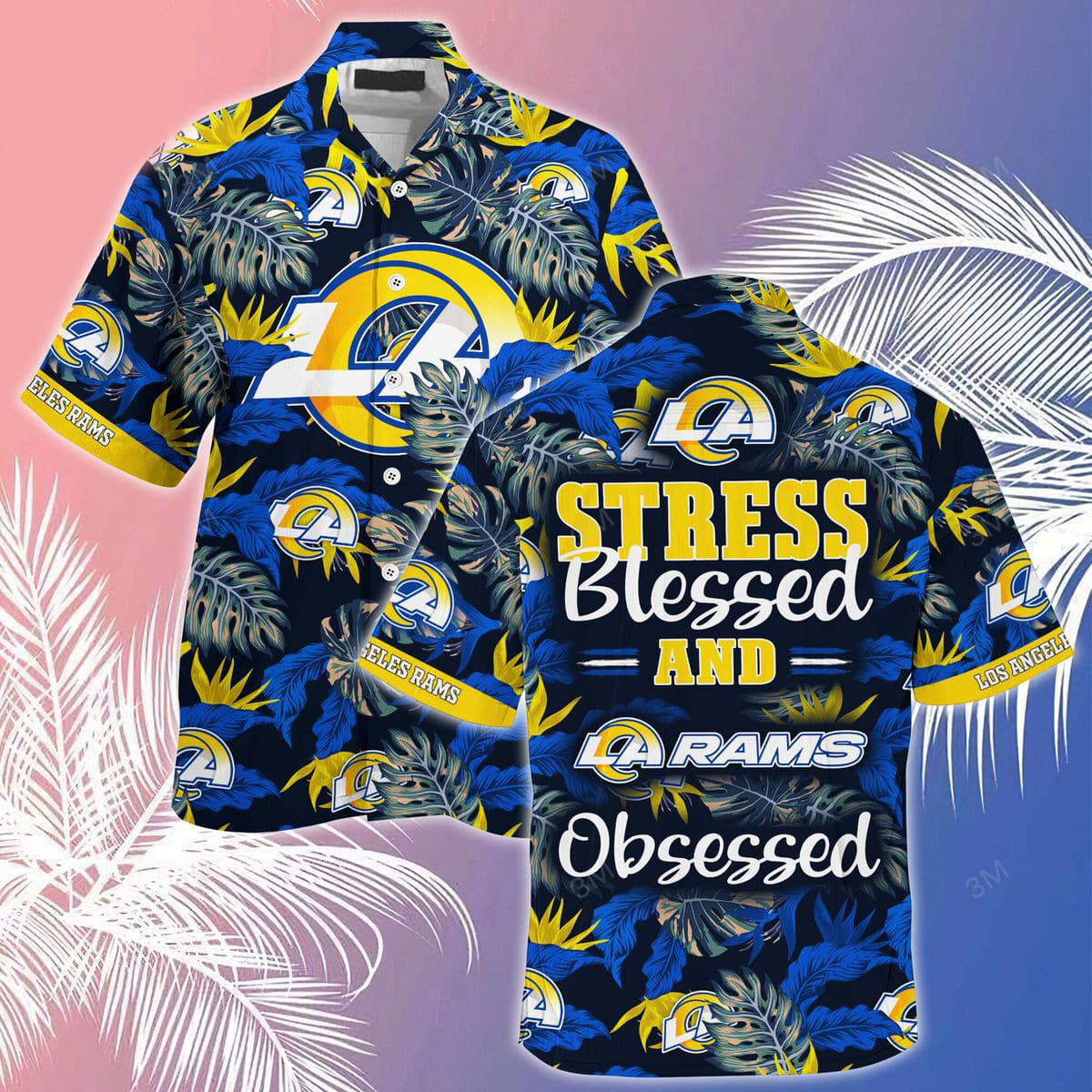 Los Angeles Rams Summer Hawaiian Shirt 6