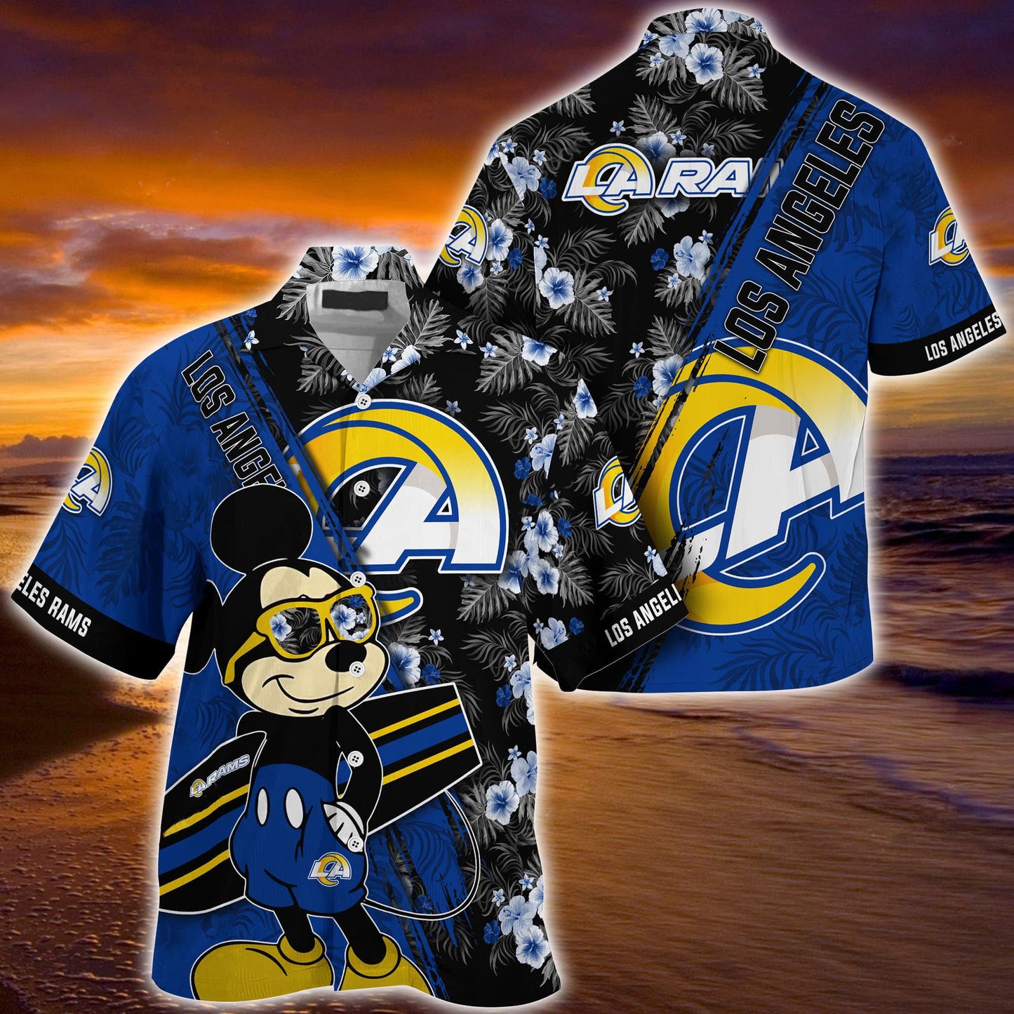 Los Angeles Rams Summer Hawaiian Shirt 61