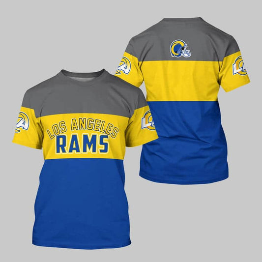 Los Angeles Rams T-shirt Extreme 3D