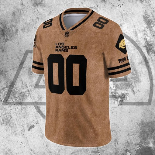 Los Angeles Rams Personalized V-neck Football Jersey Sport Gifts For Fan AZCVFJ083