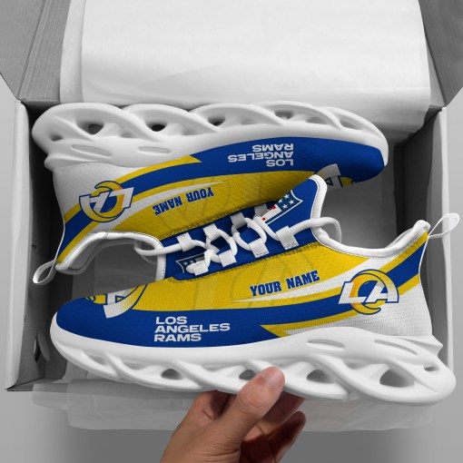 Los Angeles Rams Personalized Yezy Running Sneakers SPDMS802