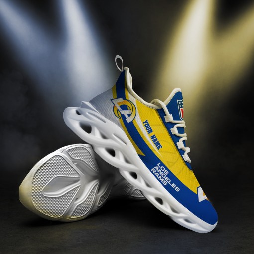 Los Angeles Rams Personalized Yezy Running Sneakers SPDMS802