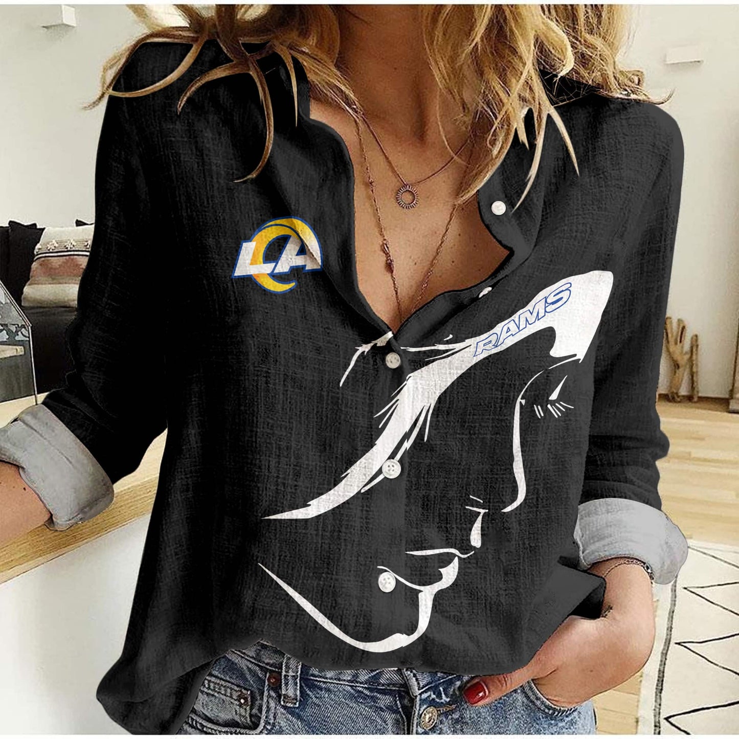Los Angeles Rams Woman Shirt BG112