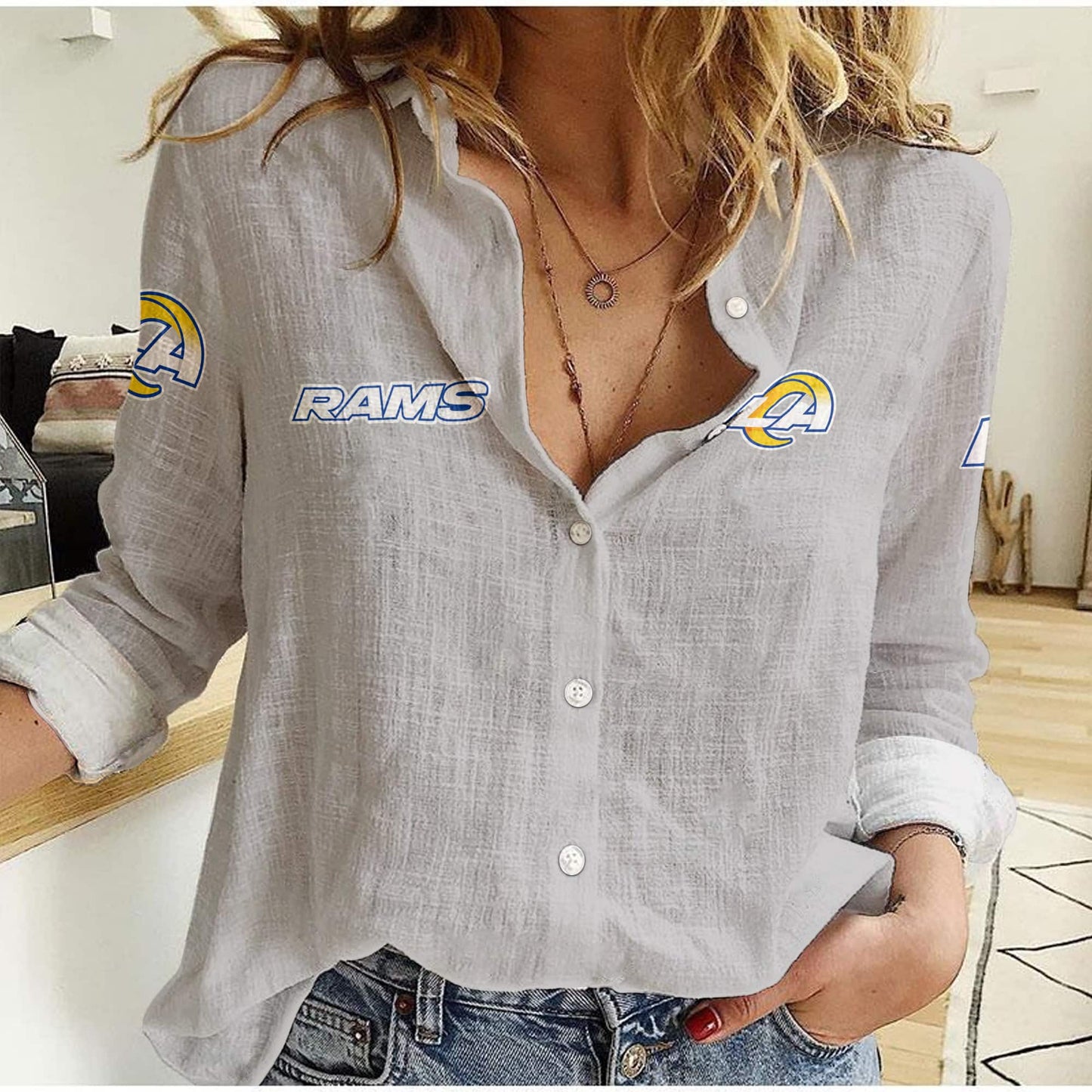 Los Angeles Rams Woman Shirt BG13