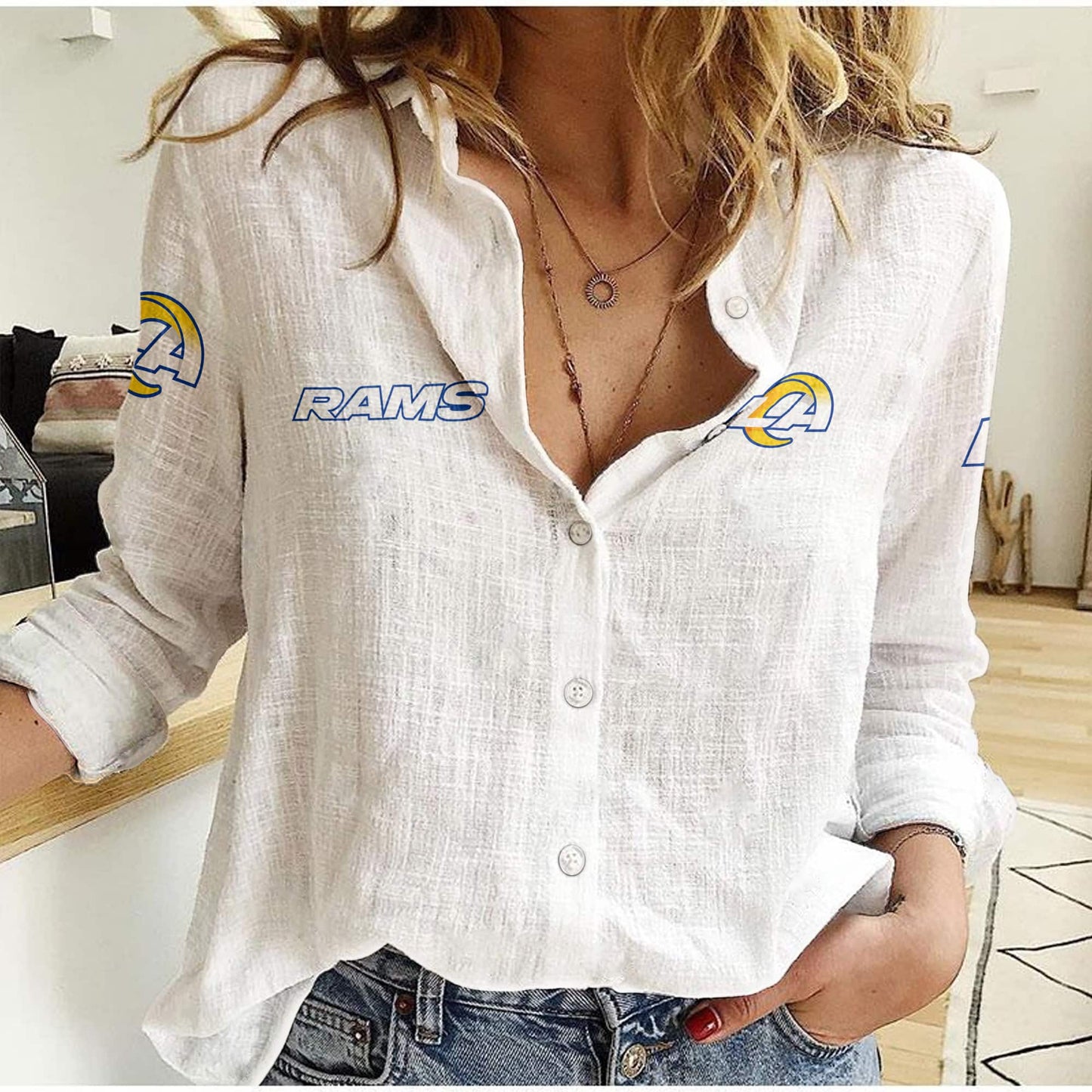 Los Angeles Rams Woman Shirt BG13