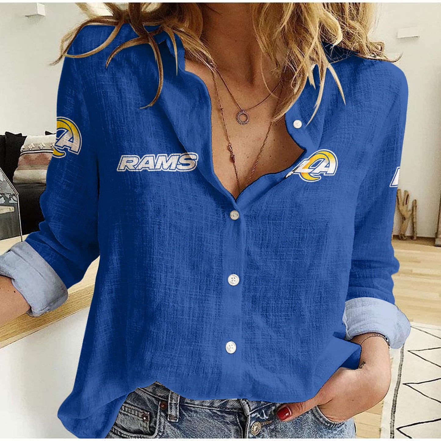 Los Angeles Rams Woman Shirt BG13