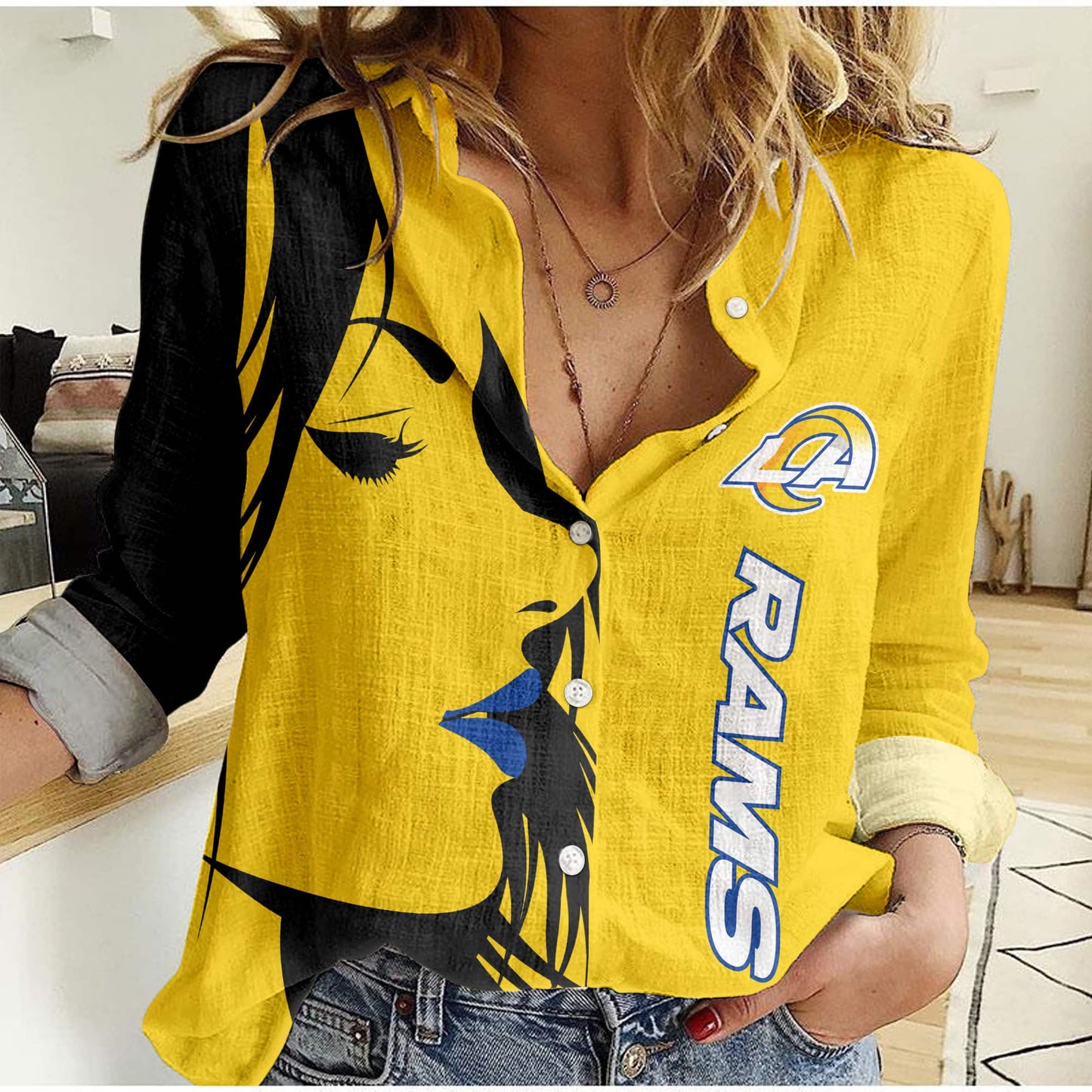 Los Angeles Rams Woman Shirt BG72