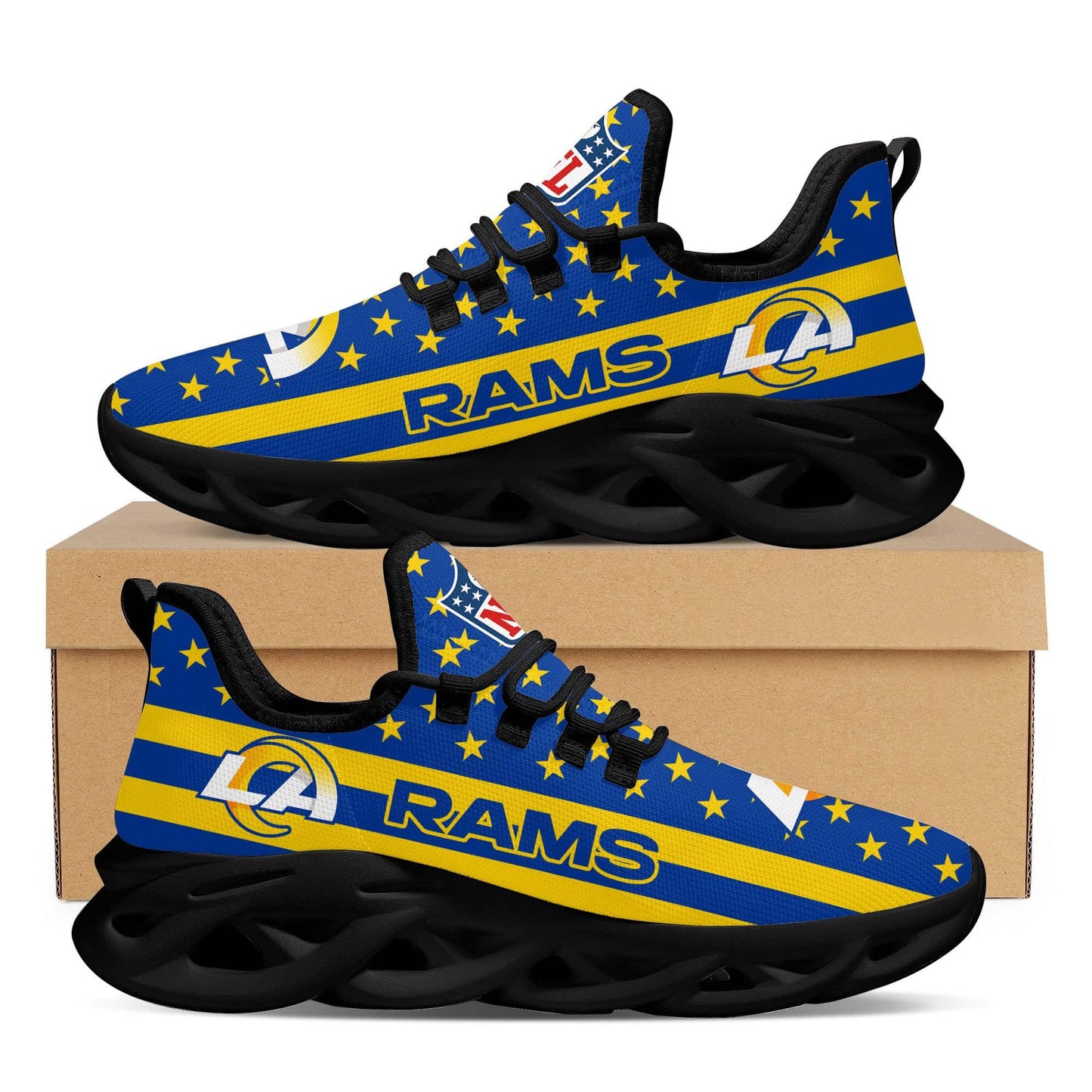 Los Angeles Rams Yezy Running Sneakers 37