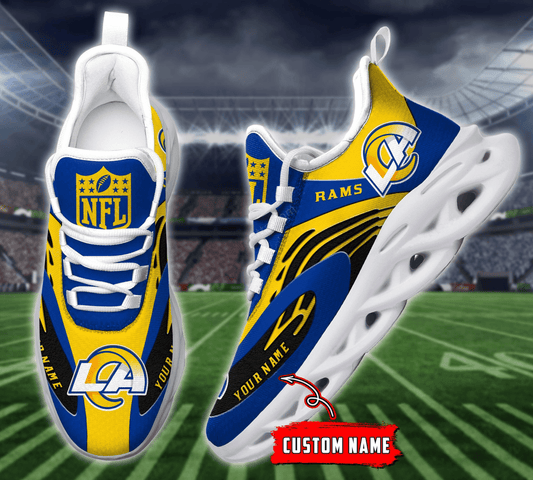 Los Angeles Rams Yezy Running Sneakers 865