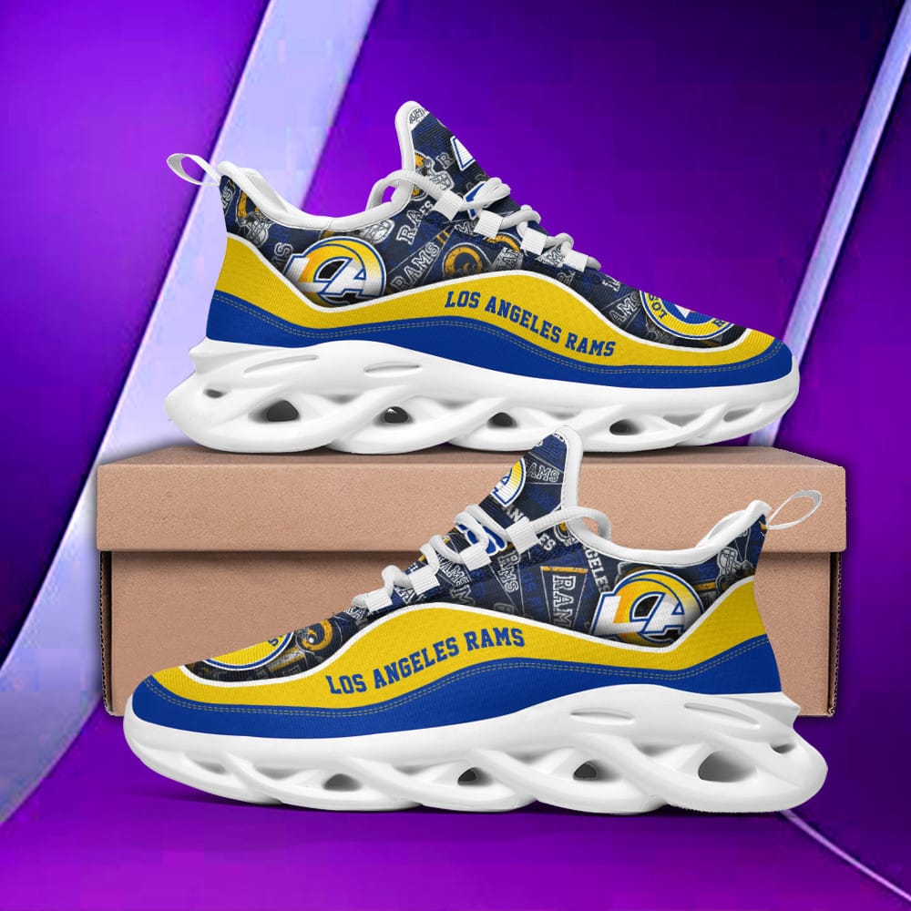 Los Angeles Rams Yezy Running Sneakers BB304