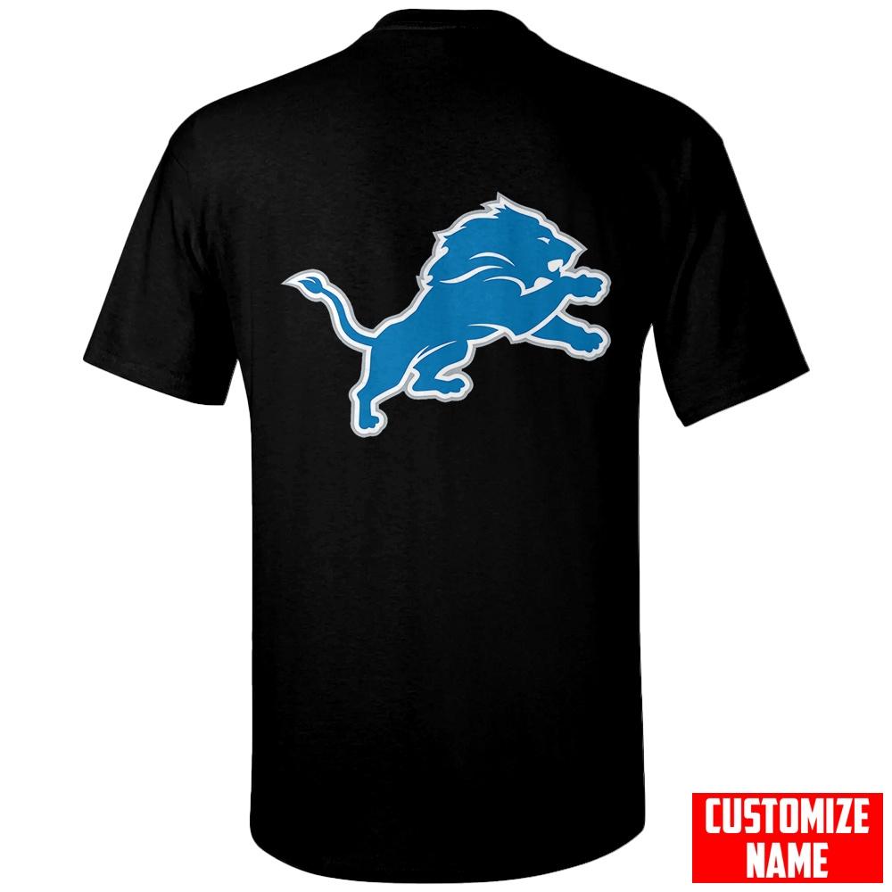 Detroit Lions Personalized Unisex T-Shirt Gift For Sport Fans BGTS971