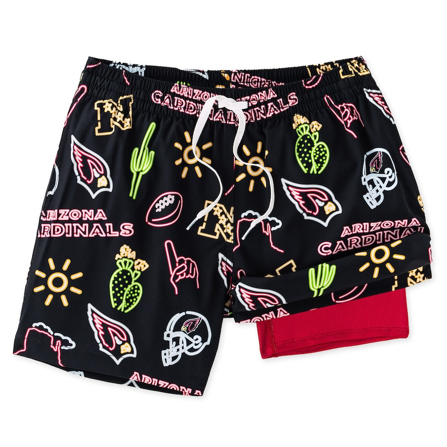 Arizona Cardinals New Trending Men Double Layer Casual Shorts AZHADLCS000009