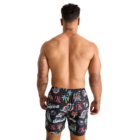 Miami Dolphins New Trending Men Double Layer Casual Shorts AZHADLCS000038