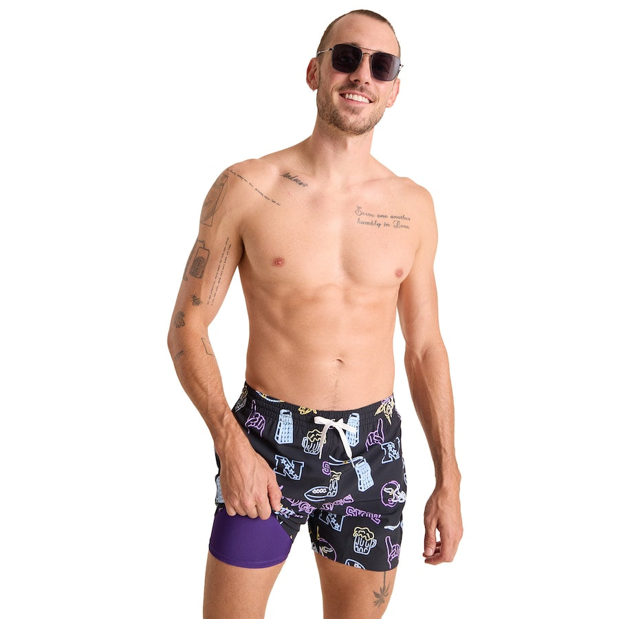 Minnesota Vikings New Trending Men Double Layer Casual Shorts AZHADLCS000041