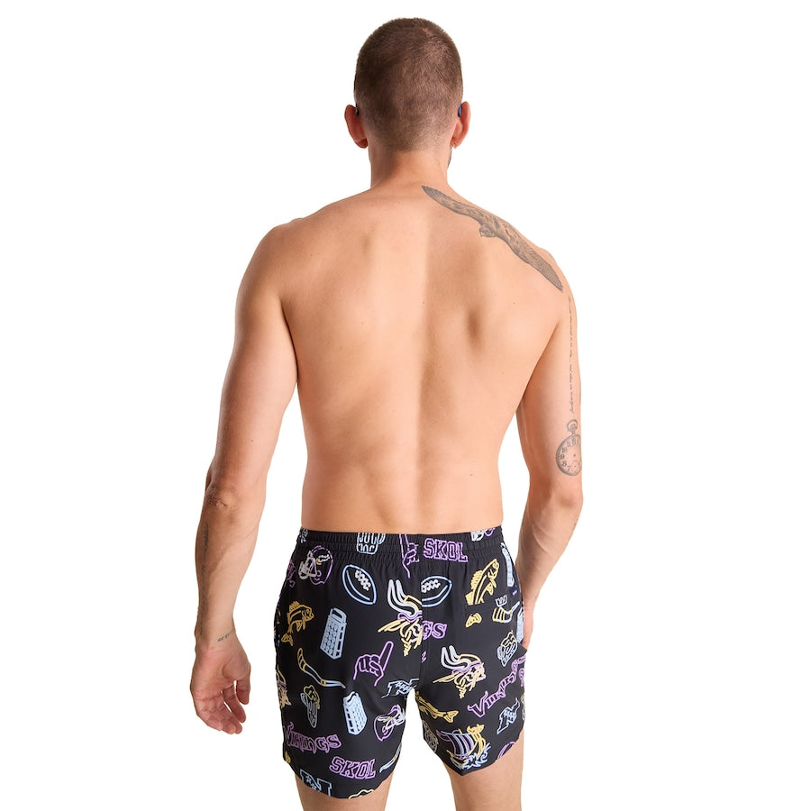 Minnesota Vikings New Trending Men Double Layer Casual Shorts AZHADLCS000041