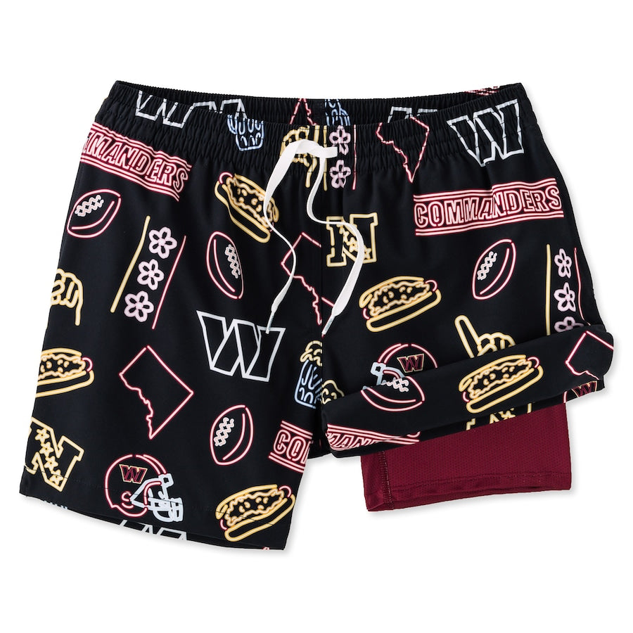Washington Commanders New Trending Men Double Layer Casual Shorts AZHADLCS000055
