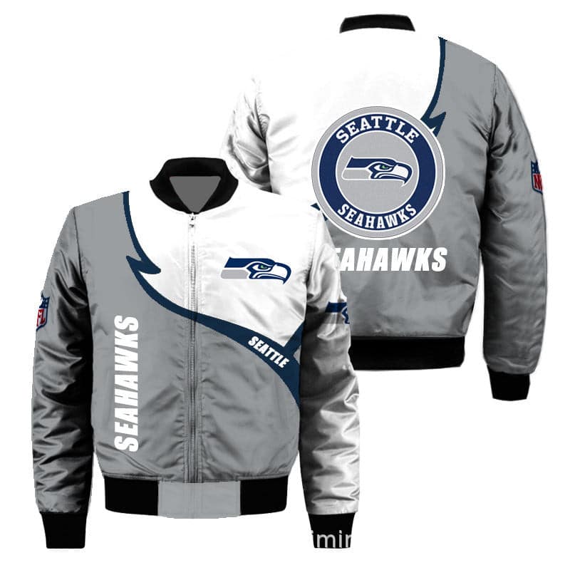 Men’s Seattle Seahawks Full-Zip Jacket 3D