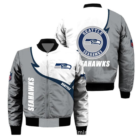 Men’s Seattle Seahawks Full-Zip Jacket 3D