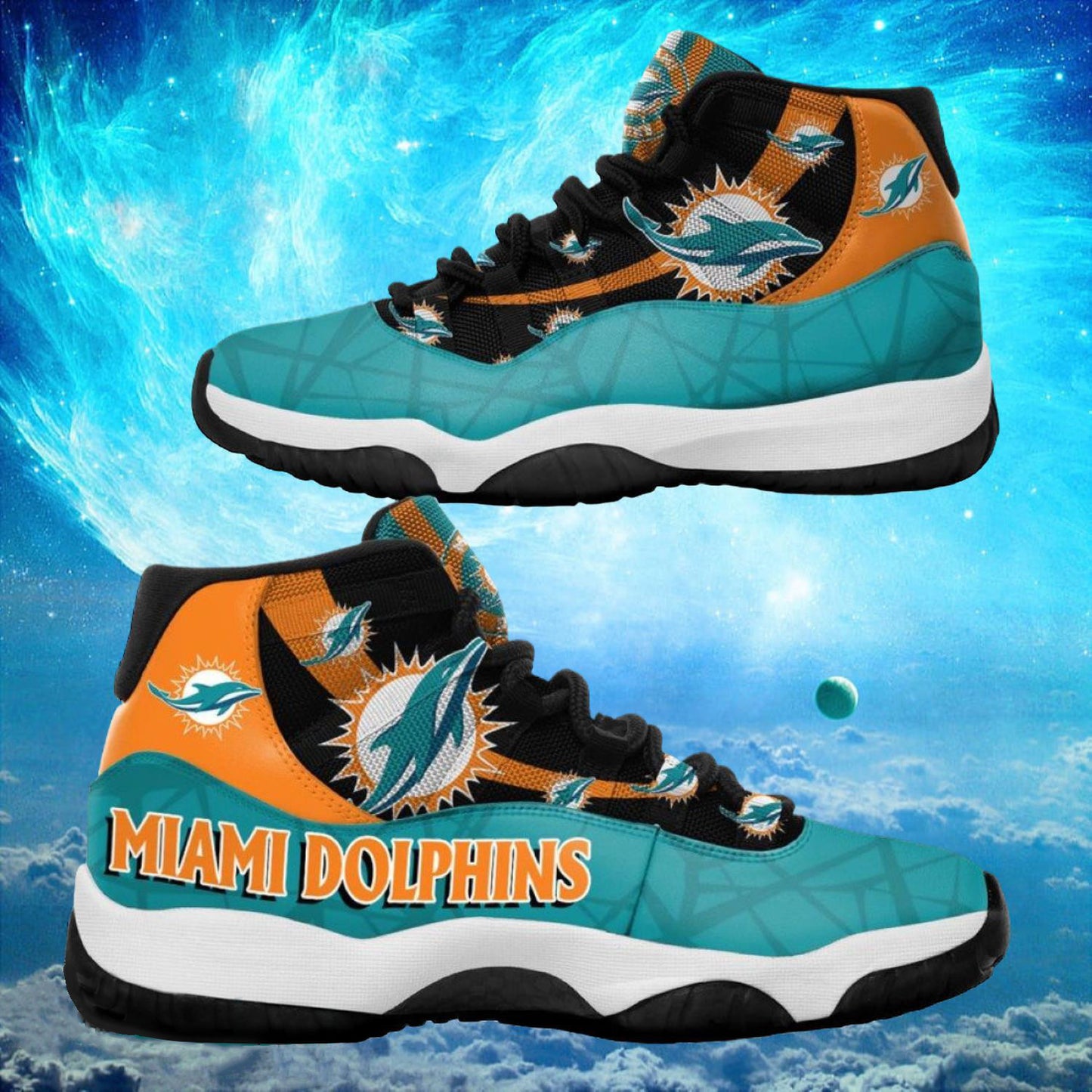 Miami Dolphins AJD11 Sneakers BG235