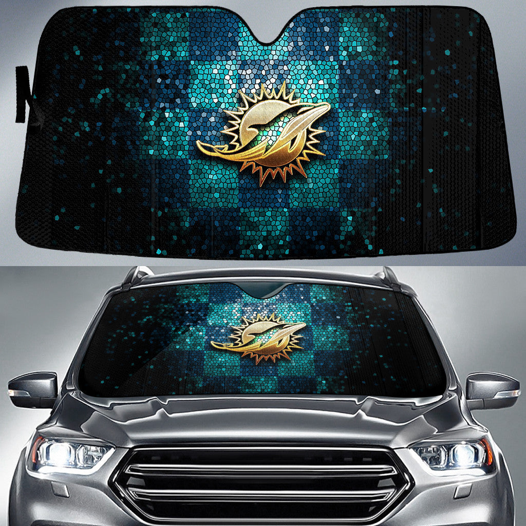 Miami Dolphins Auto Sun Shade BG101