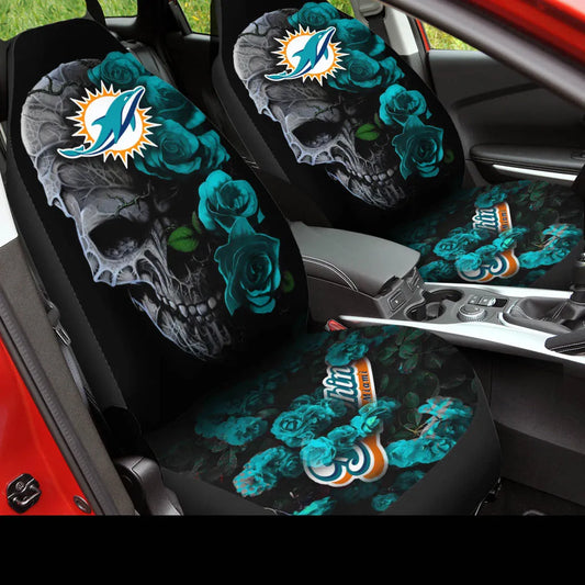 Miami Dolphins Car Seat Covers BG376