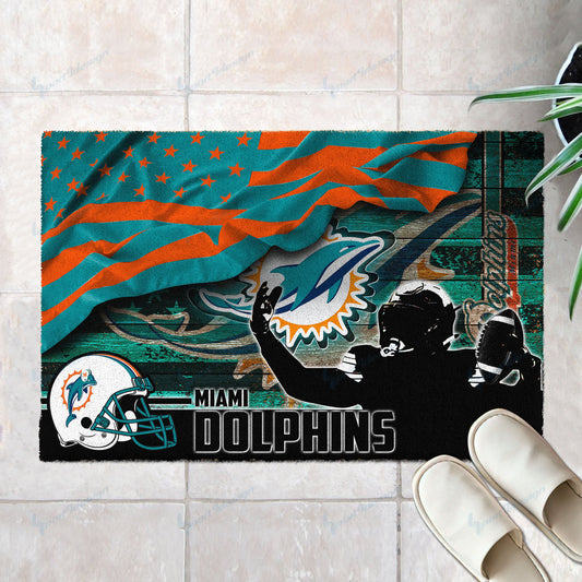 Miami Dolphins Doormat BG49