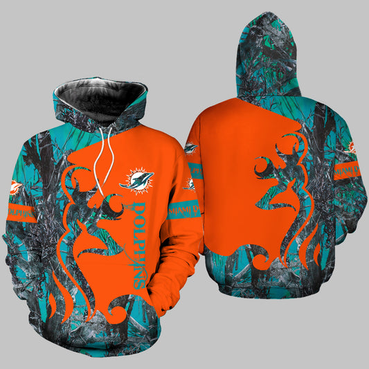 Miami Dolphins Leggings And Hoodie BG48