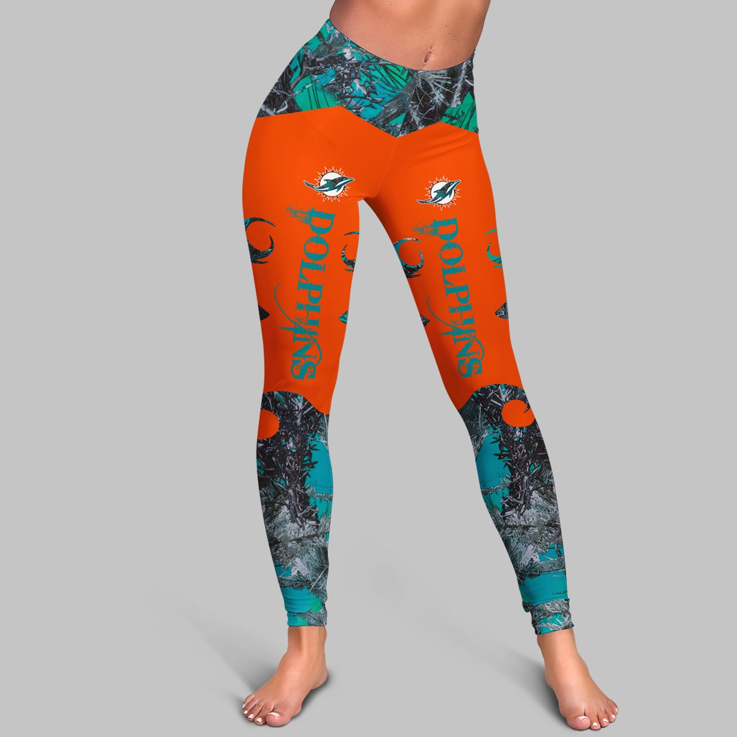 Miami Dolphins Leggings And Hoodie BG48