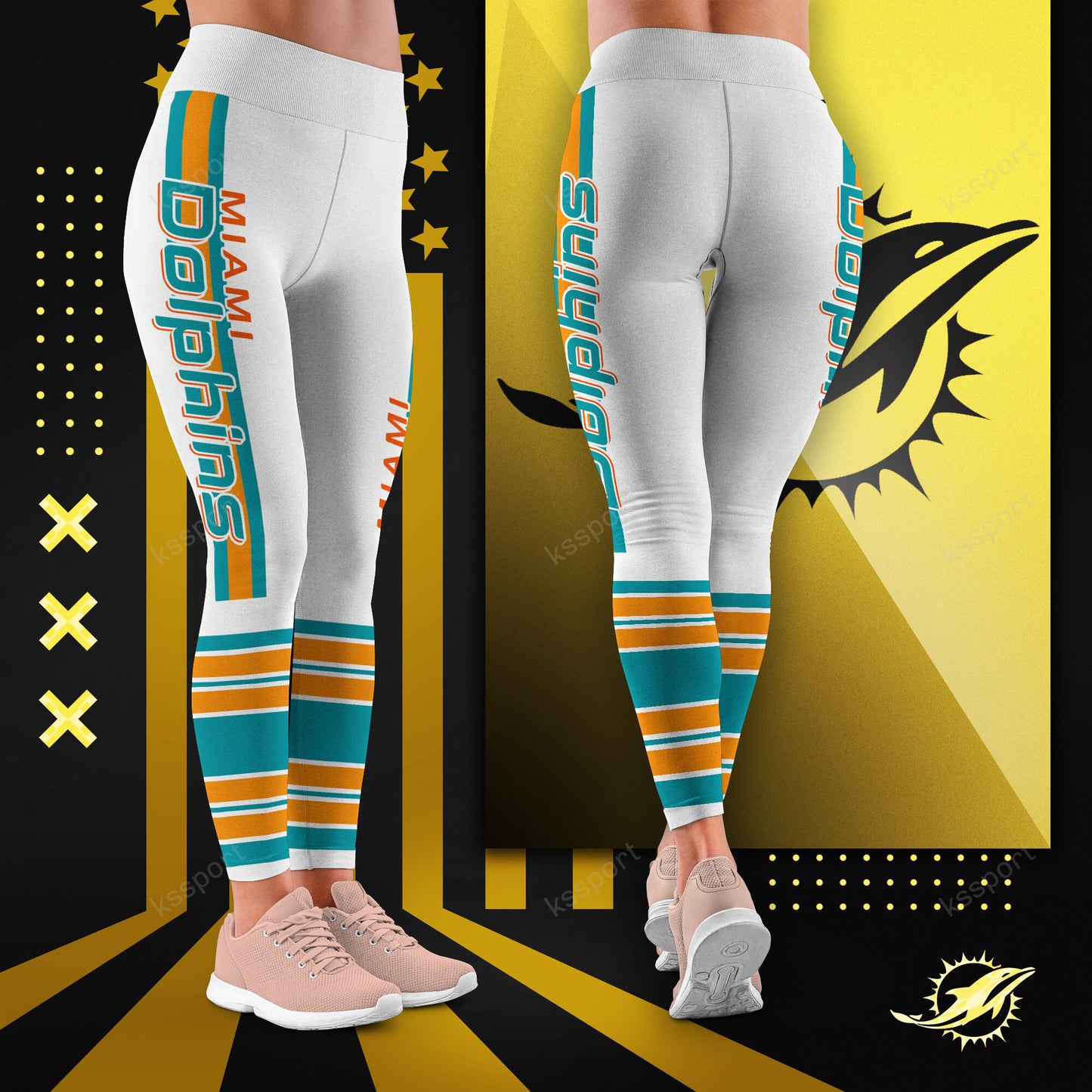 Miami Dolphins Leggings BG129