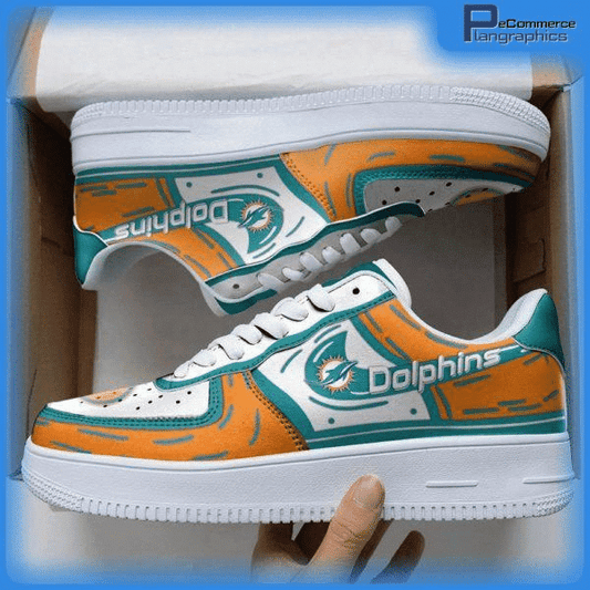 Miami Dolphins NFL Air Force 1 Sneaker Trending
