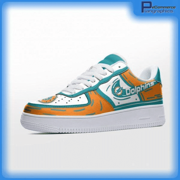 Miami Dolphins NFL Air Force 1 Sneaker Trending