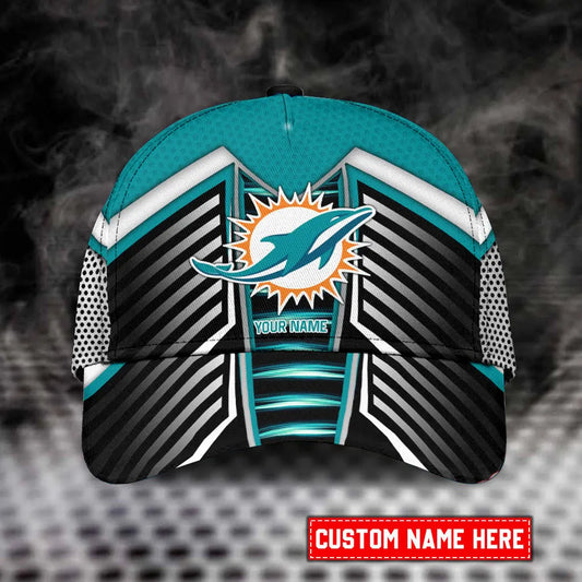 Miami Dolphins Personalized Classic Cap BG951