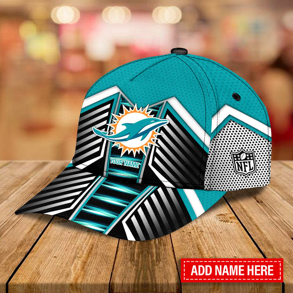 Miami Dolphins Personalized Classic Cap BG951