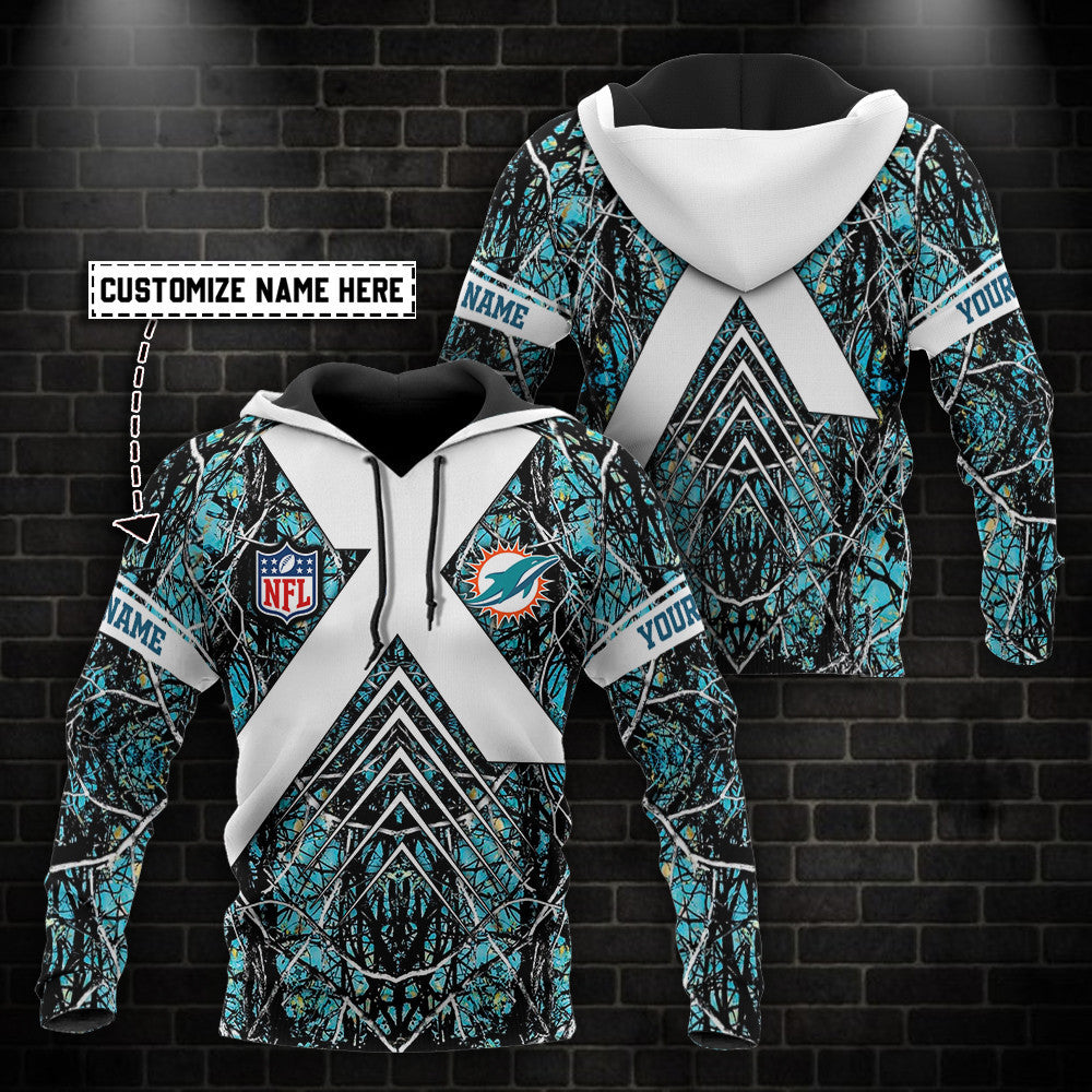 Miami Dolphins Personalized Hoodie BB286
