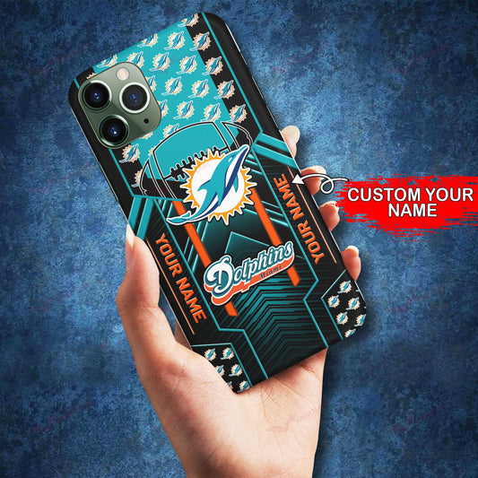 Miami Dolphins Personalized Phone Case BG20