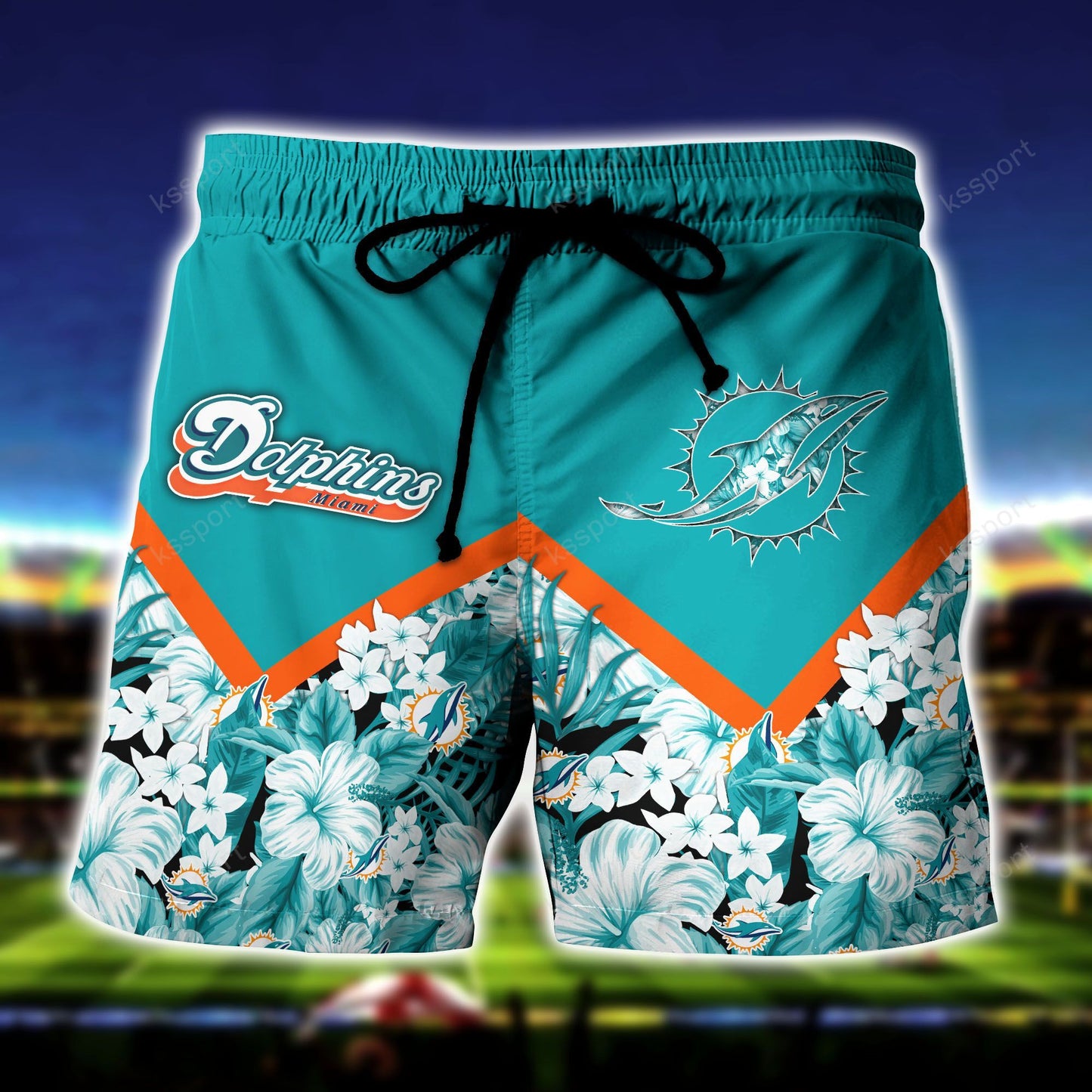 Miami Dolphins Personalized Shirt and Shorts BG288