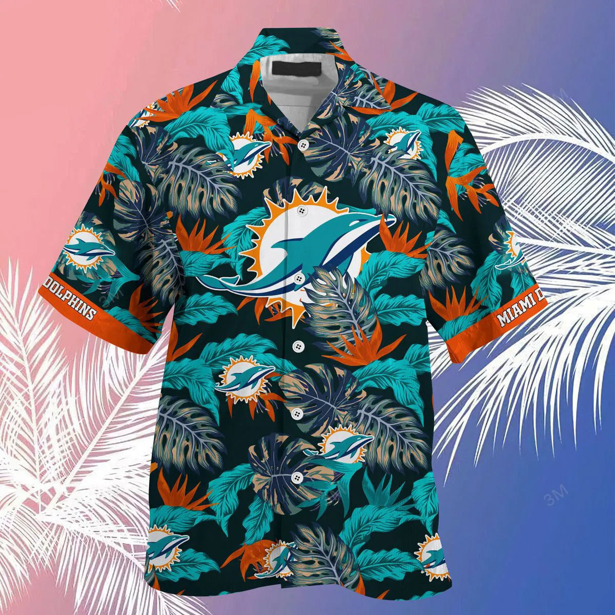 Miami Dolphins Summer Hawaiian Shirt 2