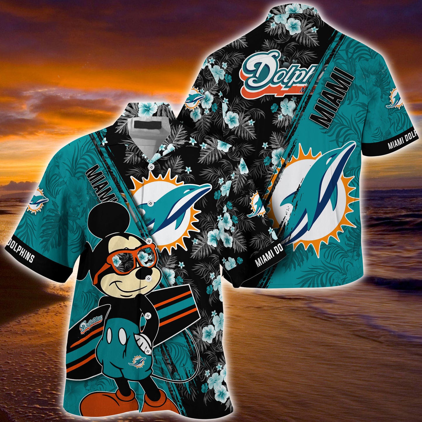 Miami Dolphins Summer Hawaiian Shirt 62