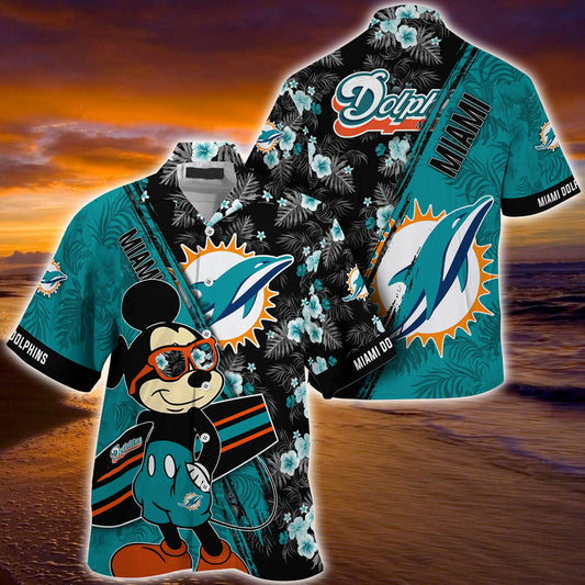 Miami Dolphins Summer Hawaiian Shirt 62