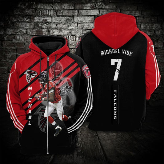 Michael Vick – Atlanta Falcons Limited Hoodie 691