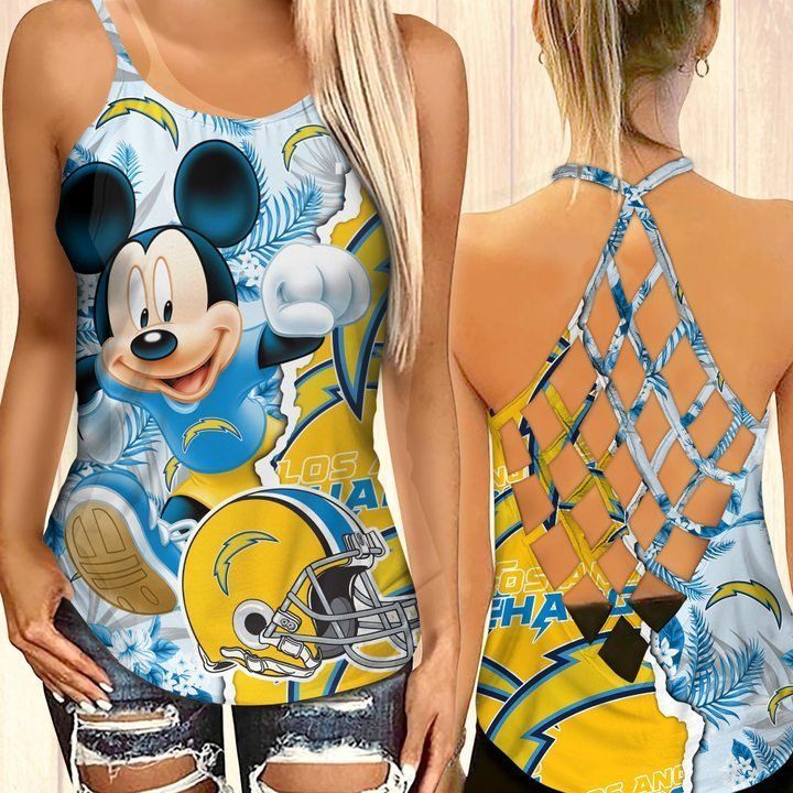 Mickey Los Angeles Chargers Criss-Cross 20