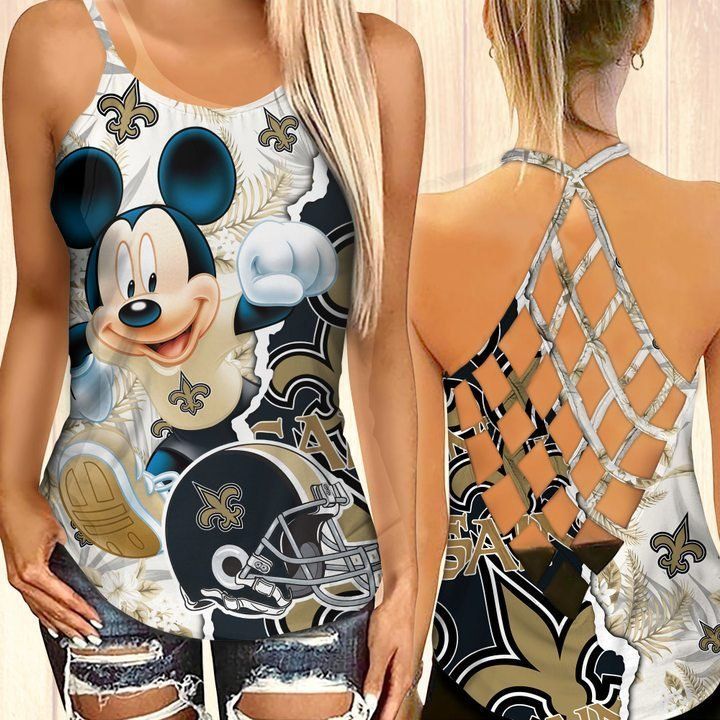 Mickey New Orleans Saints Criss-Cross 18
