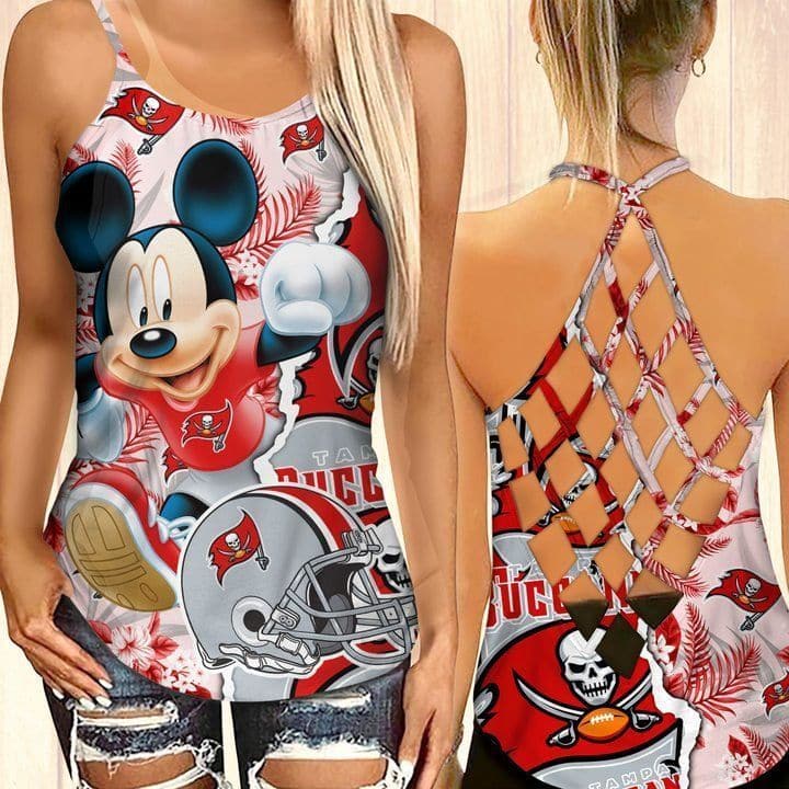 Mickey Tampa Bay Buccaneers Criss-Cross 17