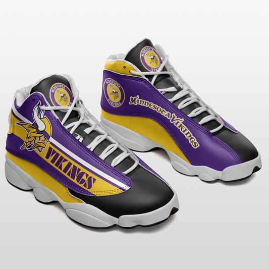 Minnesota Vikings Air JD13 Sneakers 433