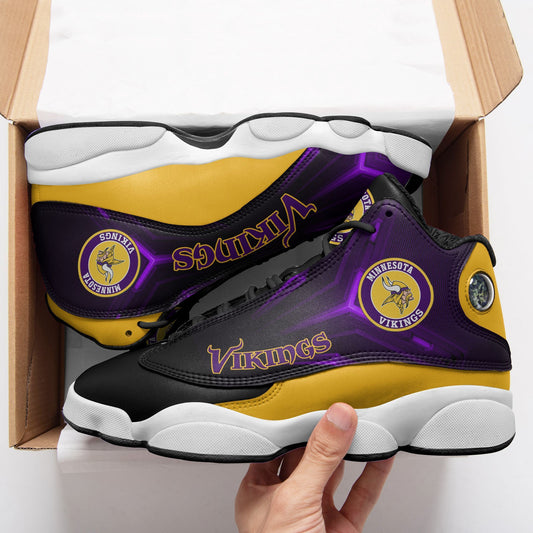 Minnesota Vikings Air JD13 Sneakers 672