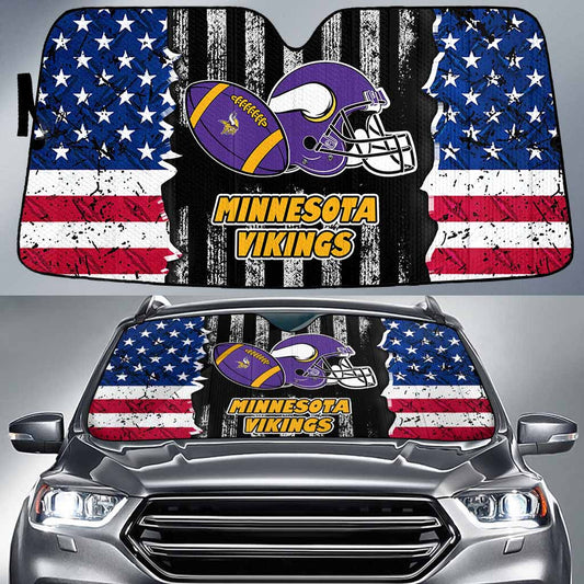 Minnesota Vikings Auto Sun Shade BG113