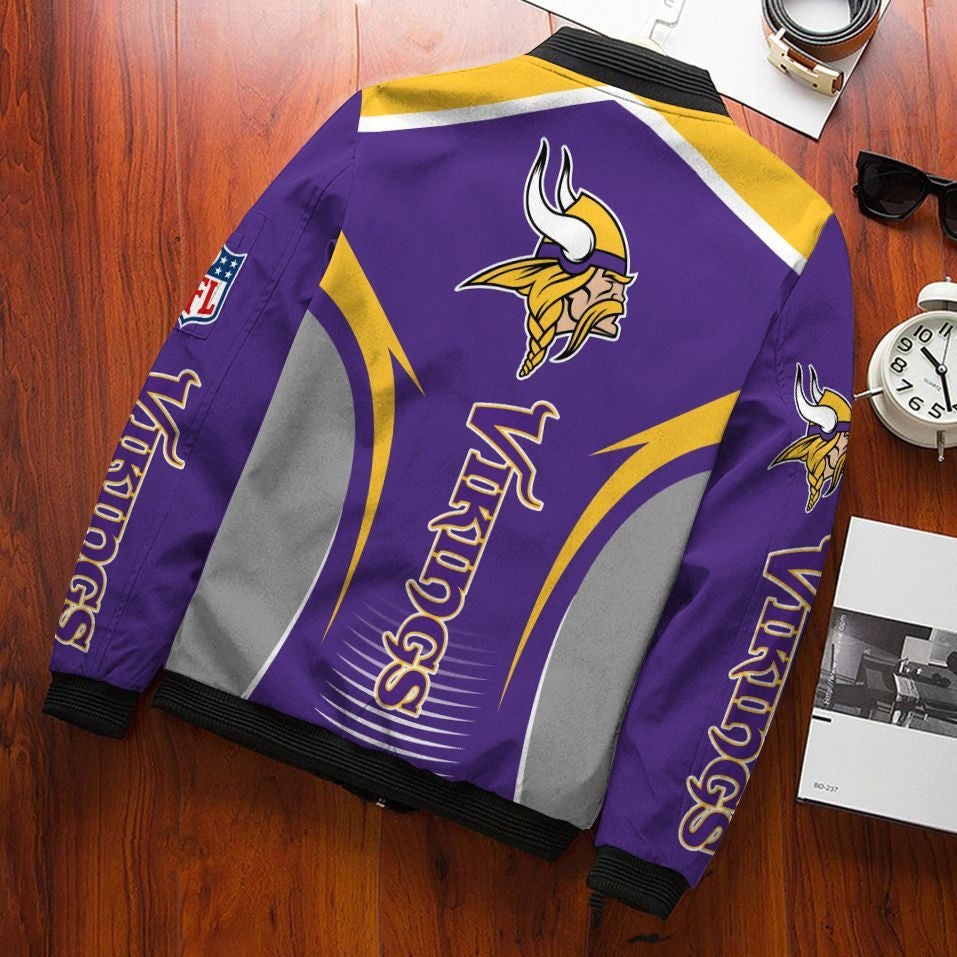 Minnesota Vikings Bomber Jacket 148
