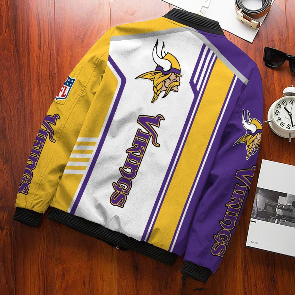 Minnesota Vikings Bomber Jacket 324