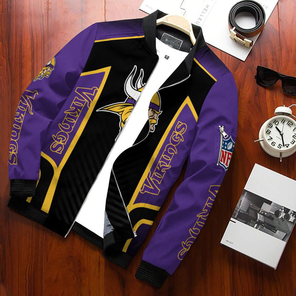 Minnesota Vikings Bomber Jacket 649