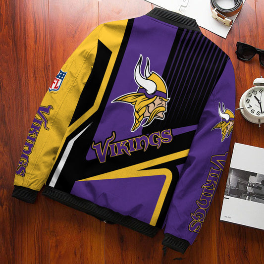 Minnesota Vikings Bomber Jacket 728